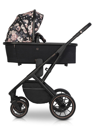 Cavoe Axo Style Wózek Głęboko-Spacerowy 2w1 + Torba + Adaptery La Rose