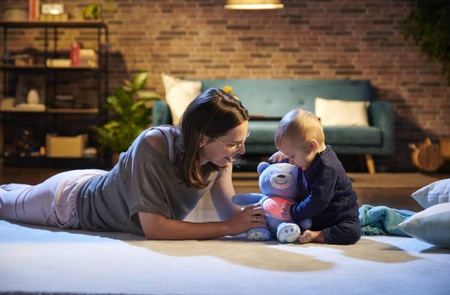 Chicco Miś z Projektorem Niebieski