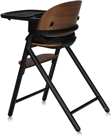 Lionelo Celia - krzesełko do karmienia rosnące z dzieckiem | Black Wood