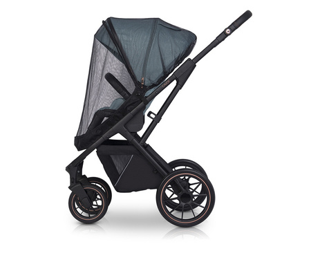 Cavoe Axo Shine Wózek Głęboko-Spacerowy 2w1 + Torba + Adaptery Boho Green