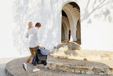 Easywalker Jackey Kompaktowy Wózek Spacerowy z Torbą Transportową Platinum Editon