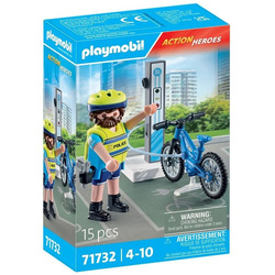  Playmobil City Action Rowerowy patrol policji 71732