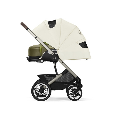 Cybex Talos S Lux Wózek Głęboko-Spacerowy Rama Taupe Seashell Beige