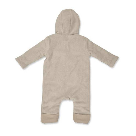 Albero Mio Kombinezon Polarowy z Kapturem Rozmiar 62/68 Beżowy J002
