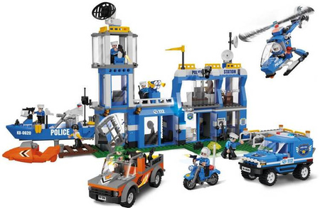 Klocki Blocki MyPolice Główny Posterunek Policji