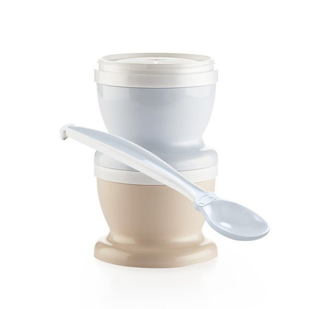 Thermobaby Pojemniki na jedzenie z łyżeczką Niebieski