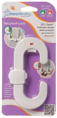 DreamBaby Zamknięcie Zabezpieczające Ze Wskaźnikiem Ezy-check