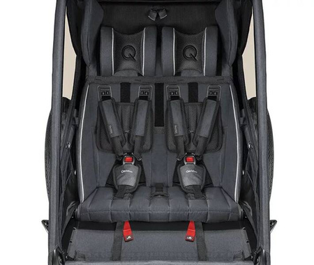 Qeridoo Kidgoo2 Przyczepka Rowerowa Navy Blue