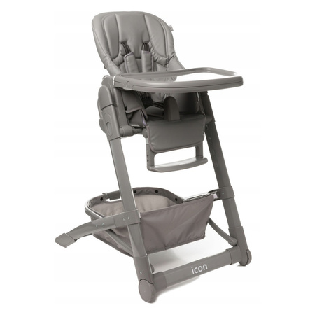 4BABY Icon Krzesełko do Karmienia Grey