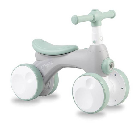 MoMi Tobis Jeździk z Bańkami Światłem i Dżwiekiem Szary