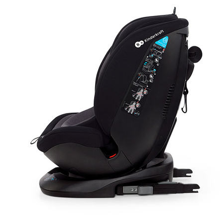 Kinderkraft Xpedition Fotelik Samochodowy 0-36 kg Black