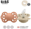 Bibs Infinity Anatomical Smoczek Anatomiczny Silikonowy 2-pak r.S Vanilla & Peach