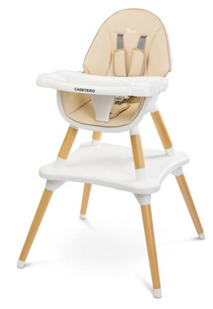 Caretero Tuva Krzesełko do Karmienia Beige