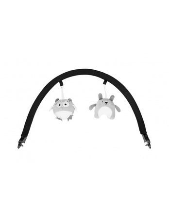 MoMi Kenani Onyx Leżaczek Bujaczek Elektryczny Czarny