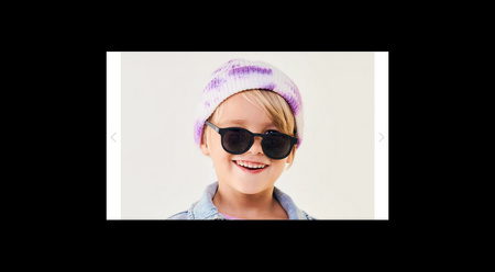 Babiators Navigator P-KEY506-S Smoke Lens Rozmiar 0-2+ Jet Black