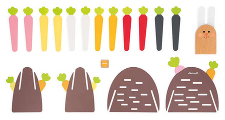 Janod Gra Strategiczna 3+ Magiczna Marchewka