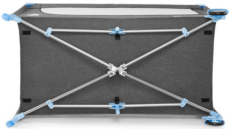 KinderKraft Joy Łóżeczko Turystyczne z Akcesoriami Niebieski