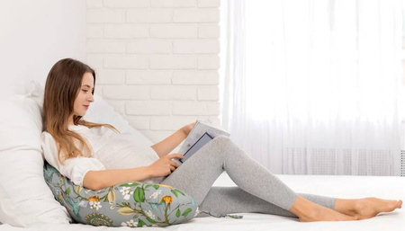 Fiki Miki Poduszka Relaksacyjna z Nadrukiem PF3 FM44 Grey