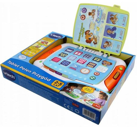 V-Tech Tablet Pełen Przygód Zabawka Interaktywna