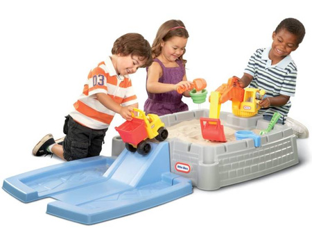 Little Tikes Piaskownica z Przykryciem Wielki Plac Budowy