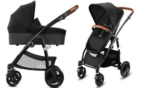 Cybex Leotie Lux spacerówka + stelaż + gondola CBX Smoky Anthracite