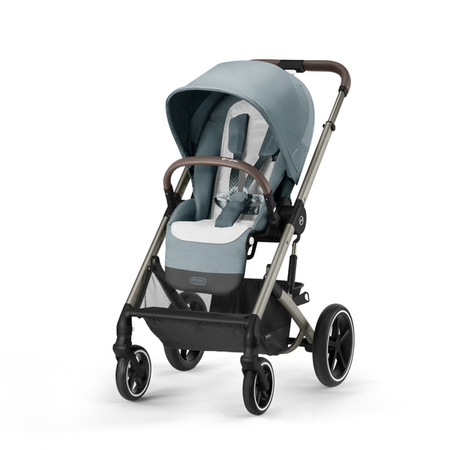 Cybex Balios S Lux Wózek Spacerowy Sky Blue Rama Taupe