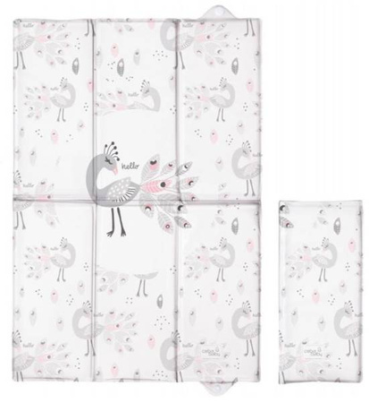 Ceba Baby Składana Mata Do Przewijania 60x40 Lolly Polly Peacock