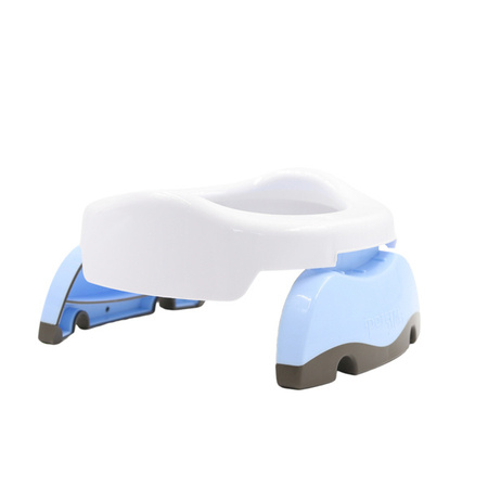 Potette Plus Nocnik Dla Dziecka i Nakładka na Toaletę 2w1 Biało-niebieski