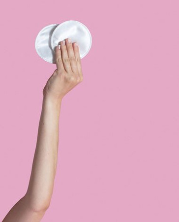 Carriwell 130 Wielorazowe Wkładki Laktacyjne Z Jedwabiu Białe