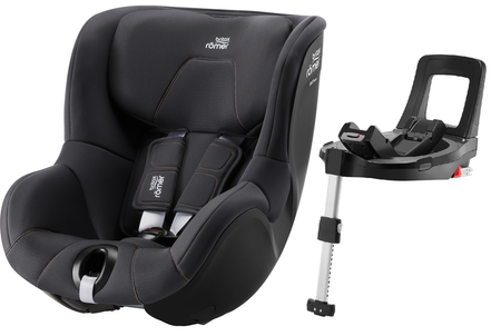 Britax Romer Dualfix 5Z Fotelik Samochodowy 0-18kg Fossil Grey + Baza Flex Base 5Z