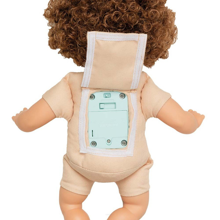 Skrallan Duża Lalka Interaktywna Lillan Brunetka