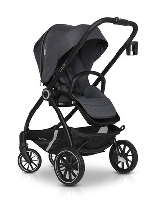 Euro-Cart Crox Pro - Wózek Spacerowy Coal
