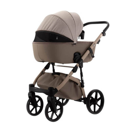 Adamex Nola Natura Wózek Głęboko-Spacerowy Cappuccino