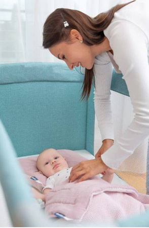 Caretero Łóżeczko Turystyczne Basic Plus Graphite