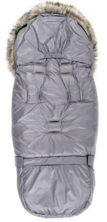 Zaffiro Grow Up 2.0 Śpiwór Do Wózka Plusz Pastel Grey