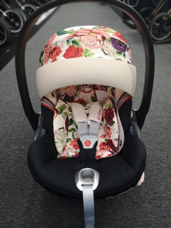Cybex Cloud Z I-Size Fotelik Samochodowy 0-13 kg + Baza Z-fix Spring Blossom Light