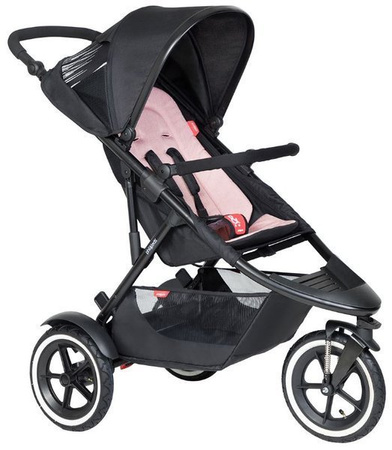 Phil&Teds Sport Wózek Głęboko-Spacerowy 2w1 Różowy