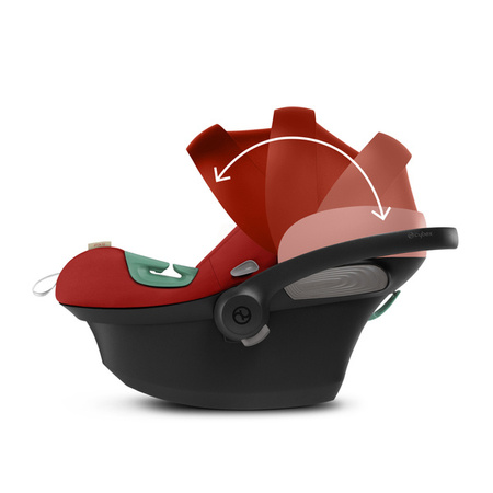 Cybex Aton S2 i-Size Fotelik Samochodowy 0-13kg Hibiscus Red 2023