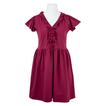 Eevi Linda Koszula Ciążowa Bordowa Rozmiar M