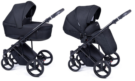 Coletto Fado Wózek Głęboko-Spacerowy Rama Czarna FA-10