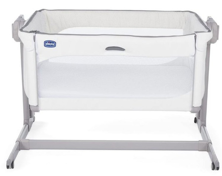 Chicco Next2Me Magic New 2023 Łóżeczko Dostawne Dla Dzieci White Snow