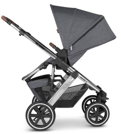 ABC Design Salsa 4 Air Wózek Głęboko-spacerowy 2w1 + akcesoria 2023 Asphalt