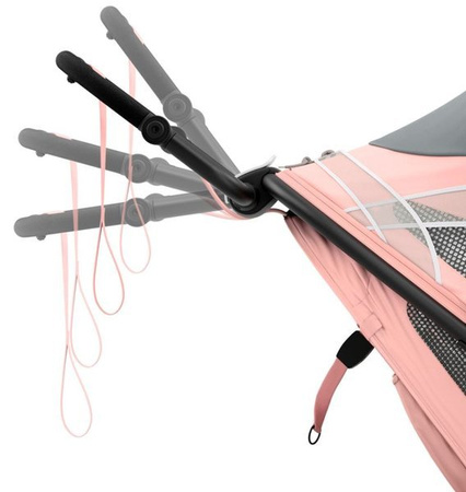 Cybex Avi Tapicerka Siedziska Do Wózka Cybex Sports Silver Pink