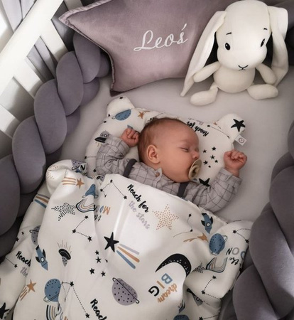 Yosoy Otulacz Bambusowy 120x120 cm Moon/Planety