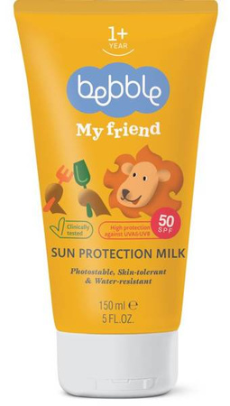 Bebble My Friend Mleczko Przeciwsłoneczne z Filtrem SPF50 1+ 150ml