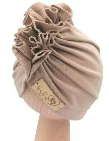 Baby in World Turban Niemowlęcy Cappuccino 3-6 mc