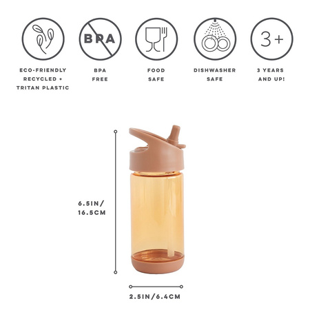 3 Sprouts Bidon Dla Dziecka Recycled Rust