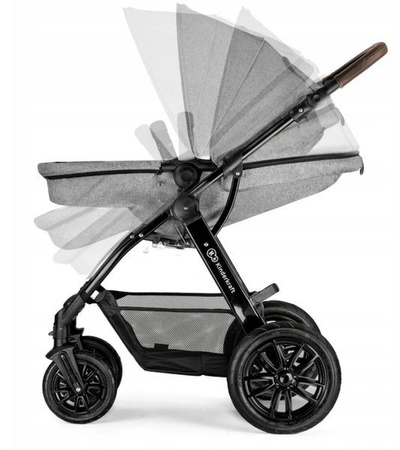 KinderKraft Moov Wózek Wielofunkcyjny 3w1 Grey Melange