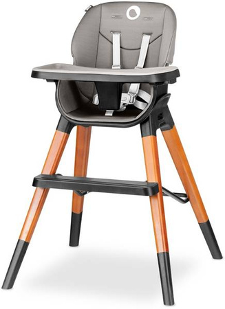 Lionelo Mona Krzesełko Do Karmienia Black Onyx