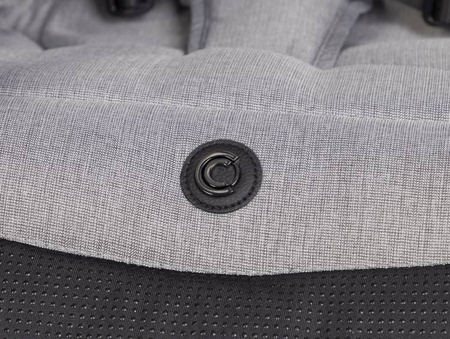 Cavoe Avec Wózek Spacerowy Bliźniaczy Frost